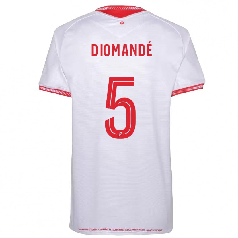 Danxen Damen Paul Diomandé #5 Schwarz Rot Auswärtstrikot Trikot 2025/26 T-Shirt Österreich