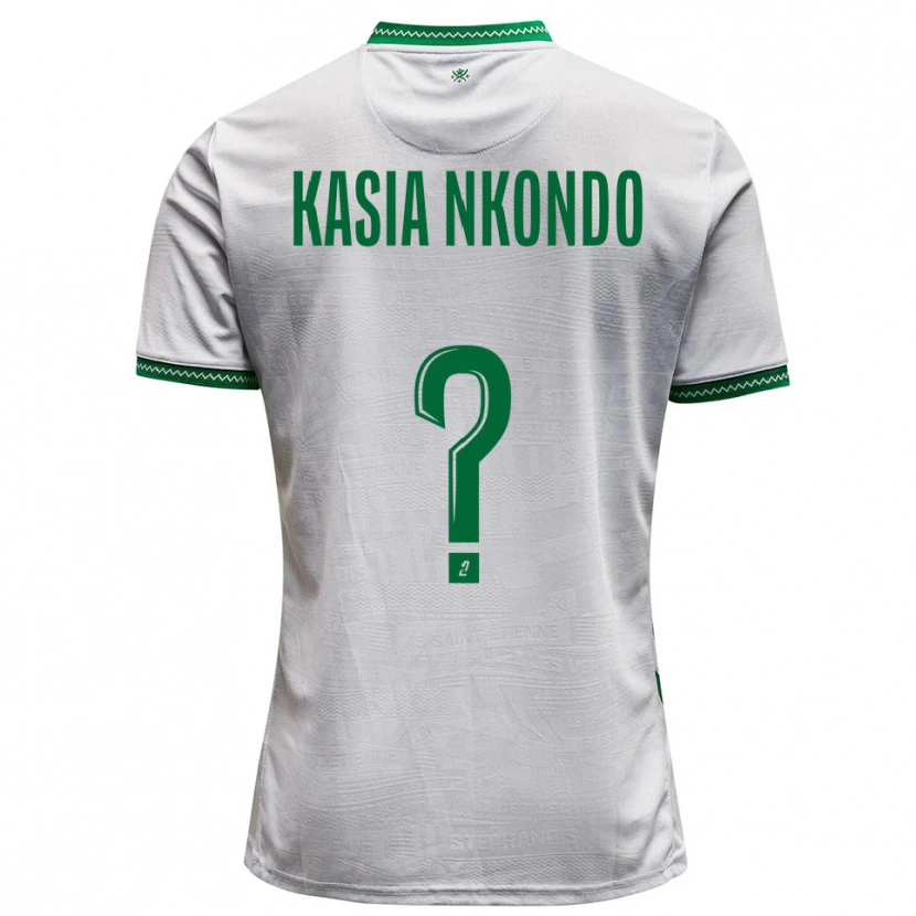 Danxen Damen Nathan Kasia Nkondo #0 Weiß Grün Auswärtstrikot Trikot 2025/26 T-Shirt Österreich