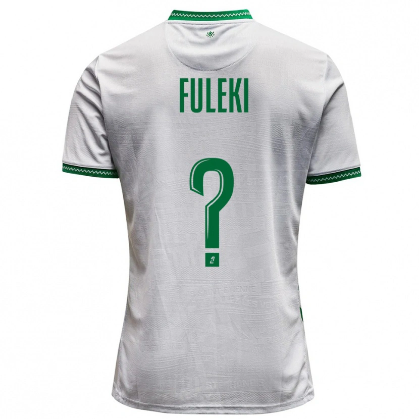 Danxen Damen Samuel Fuleki #0 Weiß Grün Auswärtstrikot Trikot 2025/26 T-Shirt Österreich
