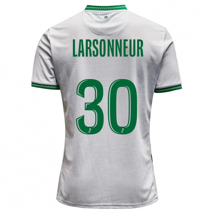 Danxen Damen Gautier Larsonneur #30 Weiß Grün Auswärtstrikot Trikot 2025/26 T-Shirt Österreich