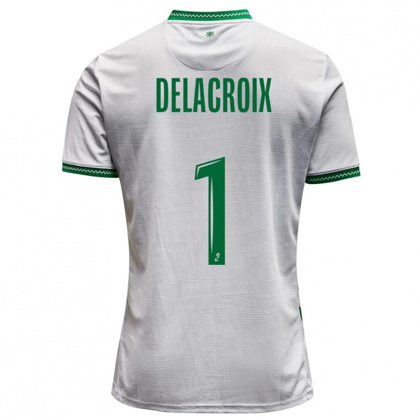 Danxen Damen Noa Delacroix #1 Weiß Grün Auswärtstrikot Trikot 2025/26 T-Shirt Österreich