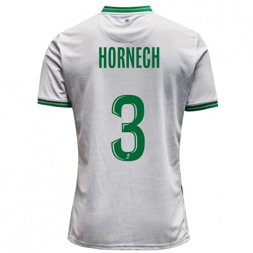 Danxen Damen Ewan Hornech #3 Weiß Grün Auswärtstrikot Trikot 2025/26 T-Shirt Österreich