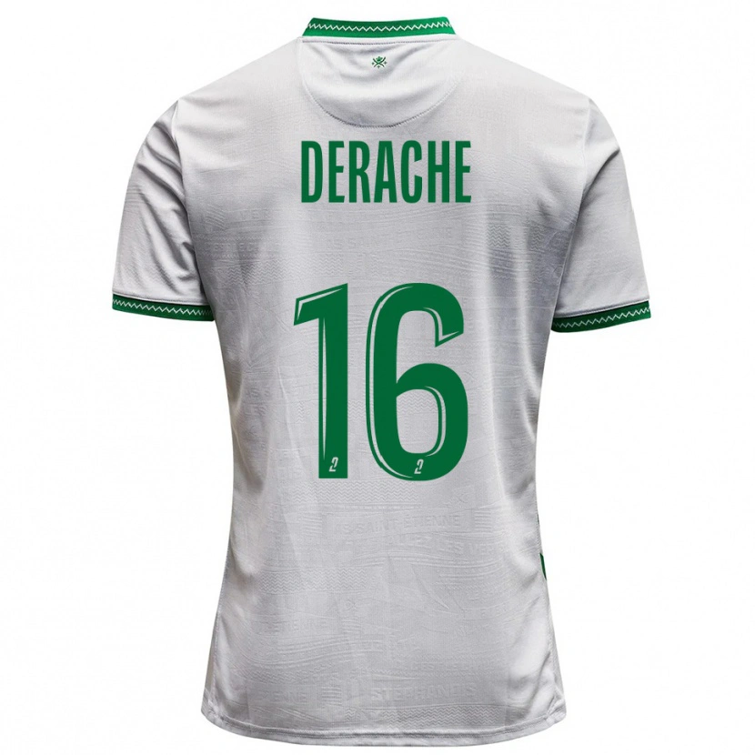Danxen Damen Joseph Derache #16 Weiß Grün Auswärtstrikot Trikot 2025/26 T-Shirt Österreich