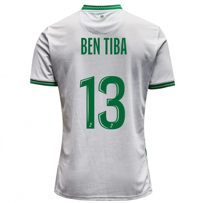 Danxen Damen Helmi Ben Tiba #13 Weiß Grün Auswärtstrikot Trikot 2025/26 T-Shirt Österreich