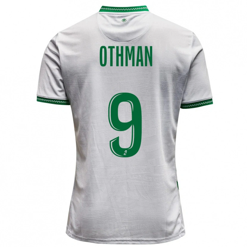Danxen Damen Jibril Othman #9 Weiß Grün Auswärtstrikot Trikot 2025/26 T-Shirt Österreich