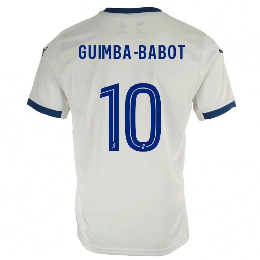 Danxen Damen Khays Guimba-Babot #10 Weiß Blau Auswärtstrikot Trikot 2025/26 T-Shirt Österreich