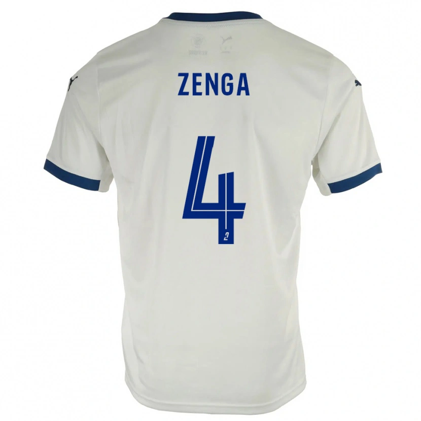 Danxen Damen Preston Zenga #4 Weiß Blau Auswärtstrikot Trikot 2025/26 T-Shirt Österreich