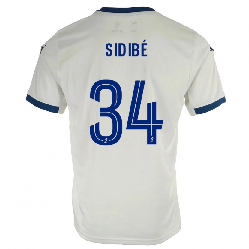 Danxen Damen Aly Sidibé #34 Weiß Blau Auswärtstrikot Trikot 2025/26 T-Shirt Österreich