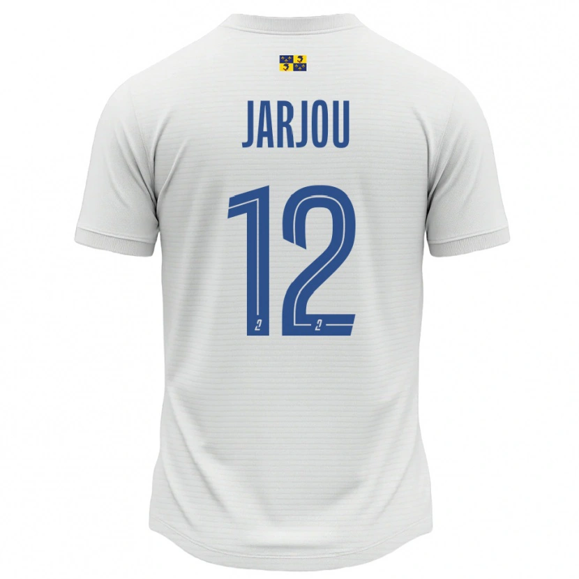 Danxen Damen Lamine Jarjou #12 Weiß Blau Auswärtstrikot Trikot 2025/26 T-Shirt Österreich
