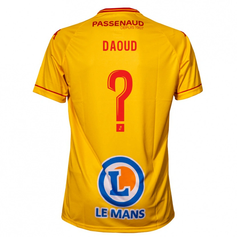 Danxen Damen Yanis Daoud #0 Gelb Auswärtstrikot Trikot 2025/26 T-Shirt Österreich