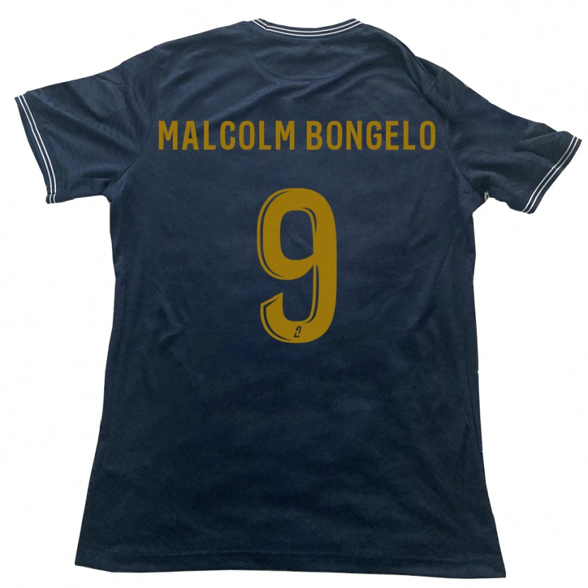 Danxen Damen Fidèle Malcolm Bongelo #9 Marine Gold Auswärtstrikot Trikot 2025/26 T-Shirt Österreich