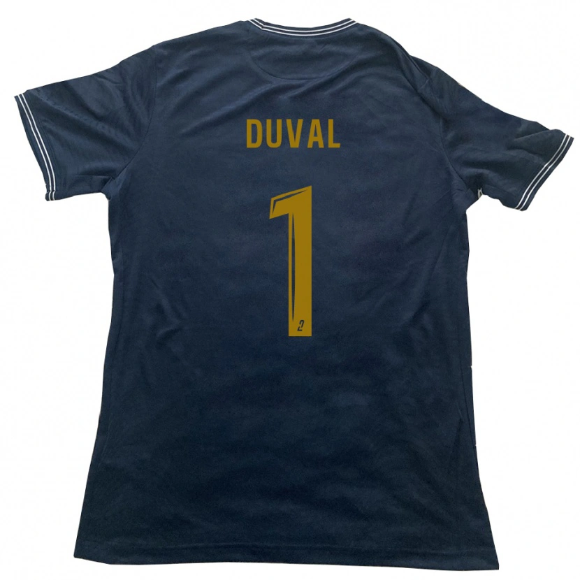 Danxen Damen Matis Duval #1 Marine Gold Auswärtstrikot Trikot 2025/26 T-Shirt Österreich