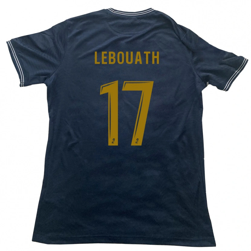 Danxen Damen Salif Lebouath #17 Marine Gold Auswärtstrikot Trikot 2025/26 T-Shirt Österreich