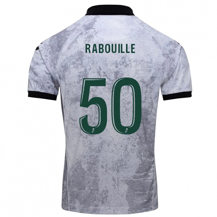 Danxen Damen Valentin Rabouille #50 Weiß Schwarz Auswärtstrikot Trikot 2025/26 T-Shirt Österreich