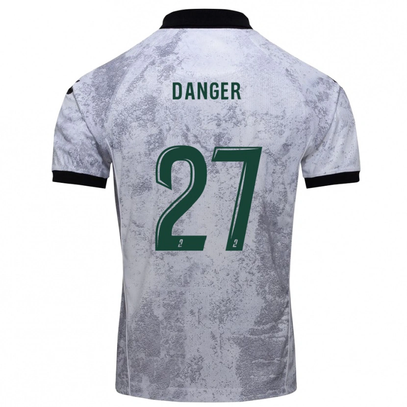 Danxen Damen Bradley Danger #27 Weiß Schwarz Auswärtstrikot Trikot 2025/26 T-Shirt Österreich