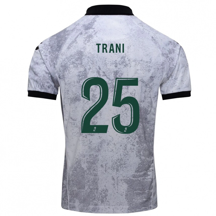 Danxen Damen Guillaume Trani #25 Weiß Schwarz Auswärtstrikot Trikot 2025/26 T-Shirt Österreich