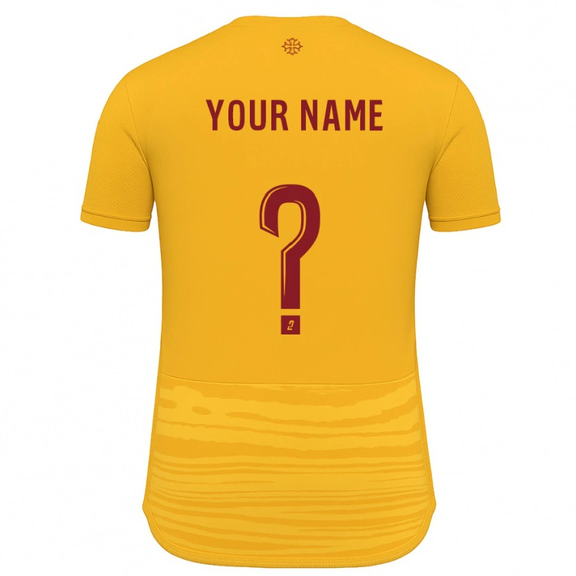 Danxen Damen Ihren Namen #0 Orange Burgunder Auswärtstrikot Trikot 2025/26 T-Shirt Österreich