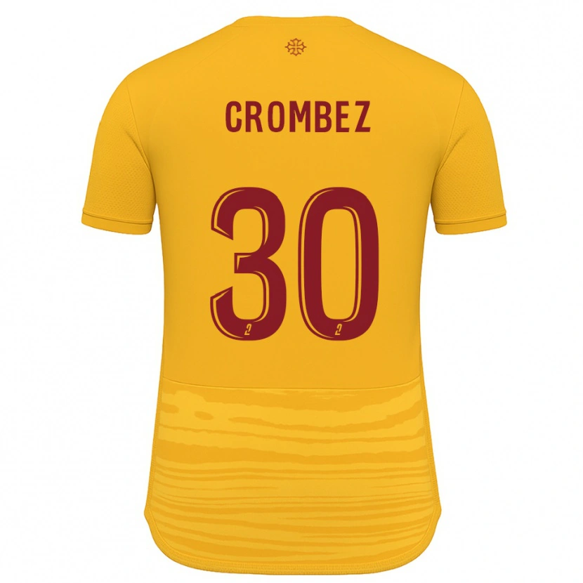 Danxen Damen Enzo Crombez #30 Orange Burgunder Auswärtstrikot Trikot 2025/26 T-Shirt Österreich