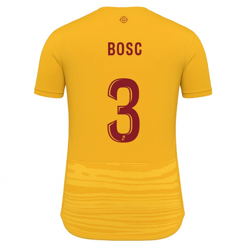 Danxen Damen Tom Bosc #3 Orange Burgunder Auswärtstrikot Trikot 2025/26 T-Shirt Österreich