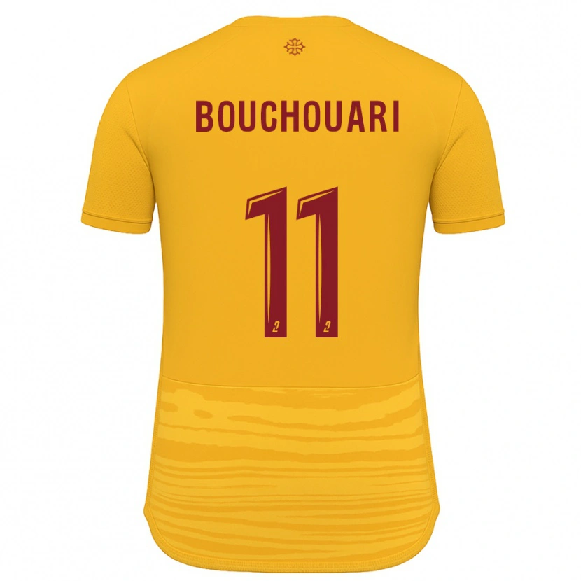 Danxen Damen Mohamed Bouchouari #11 Orange Burgunder Auswärtstrikot Trikot 2025/26 T-Shirt Österreich