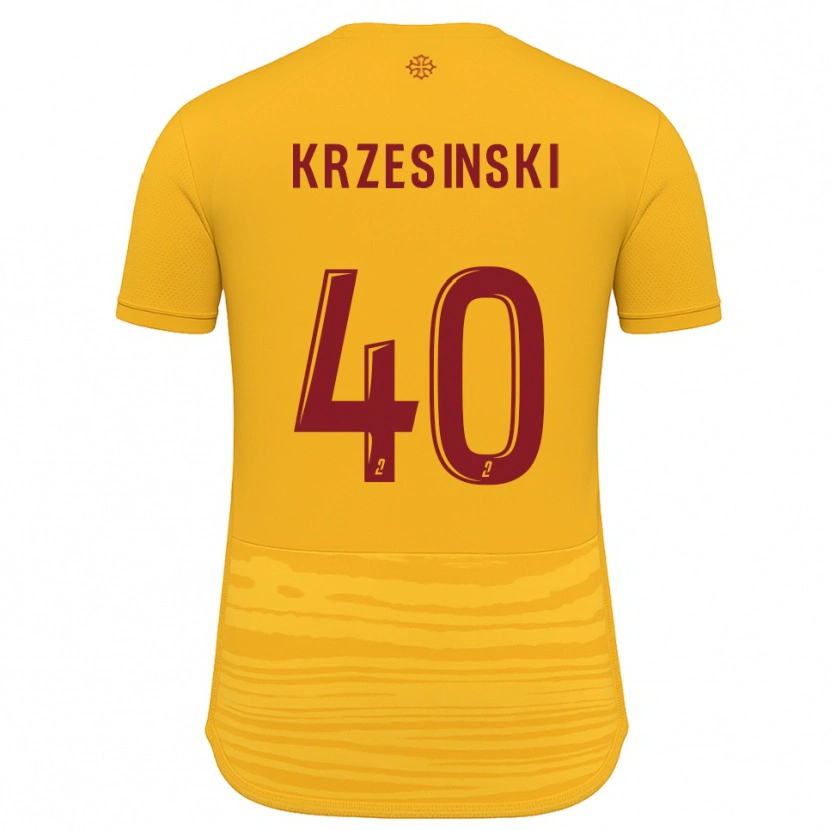 Danxen Damen Clément Krzesinski #40 Orange Burgunder Auswärtstrikot Trikot 2025/26 T-Shirt Österreich
