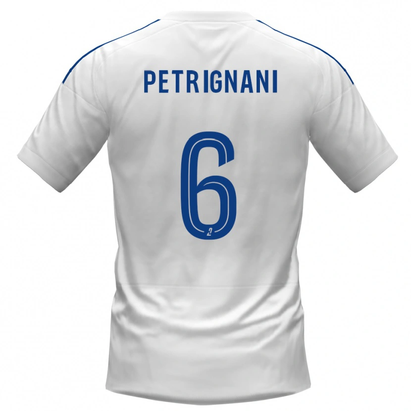 Danxen Damen Matteo Petrignani #6 Weiß Blau Auswärtstrikot Trikot 2025/26 T-Shirt Österreich