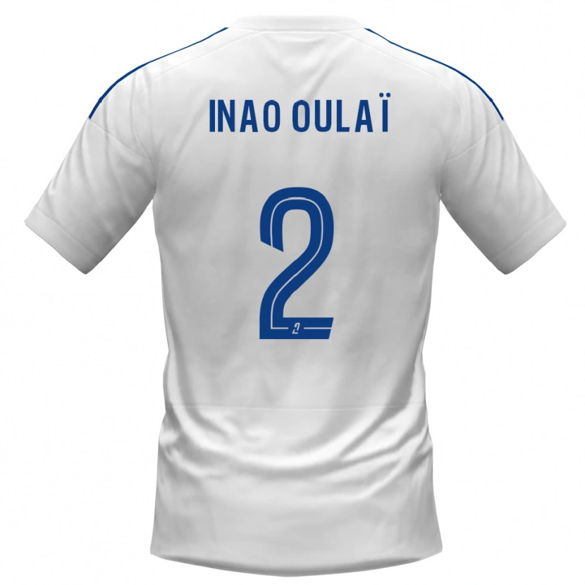 Danxen Damen Christ Inao Oulaï #2 Weiß Blau Auswärtstrikot Trikot 2025/26 T-Shirt Österreich