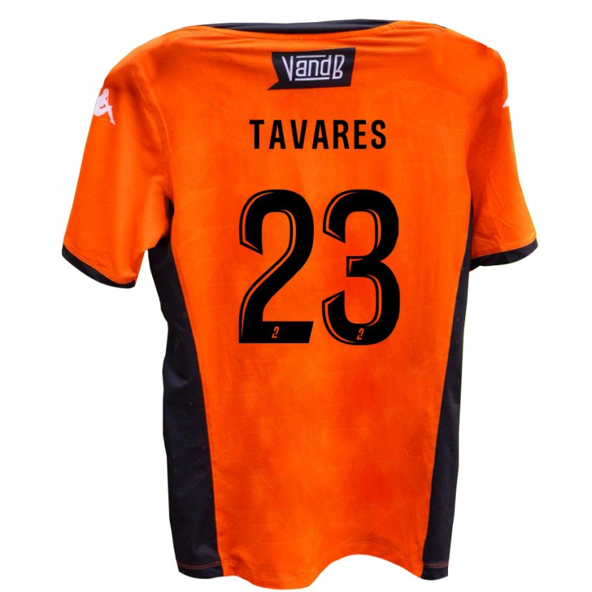 Danxen Damen Yohan Tavares #23 Weiß Schwarz Auswärtstrikot Trikot 2025/26 T-Shirt Österreich