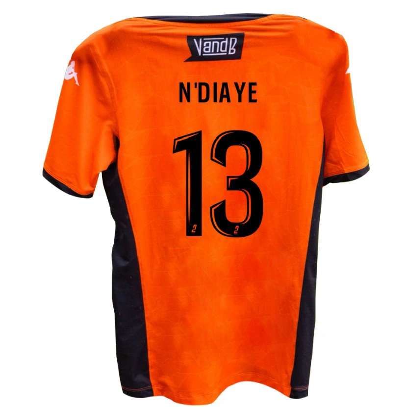 Danxen Damen Tijane N'diaye #13 Weiß Schwarz Auswärtstrikot Trikot 2025/26 T-Shirt Österreich