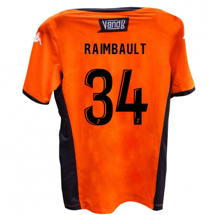 Danxen Damen Mathis Raimbault #34 Weiß Schwarz Auswärtstrikot Trikot 2025/26 T-Shirt Österreich