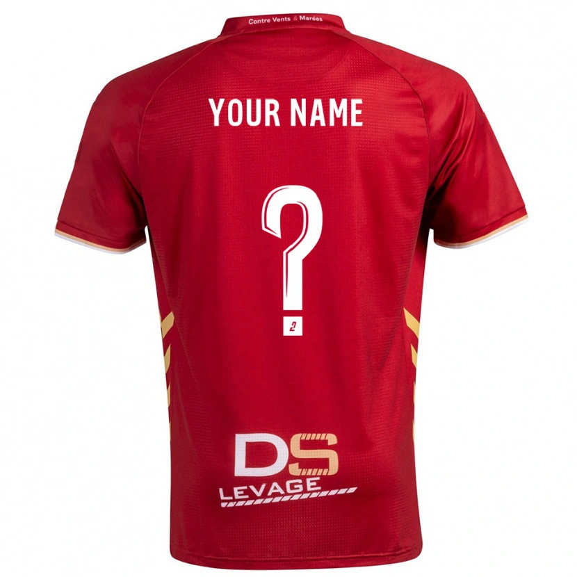 Danxen Damen Ihren Namen #0 Burgunder Gold Auswärtstrikot Trikot 2025/26 T-Shirt Österreich