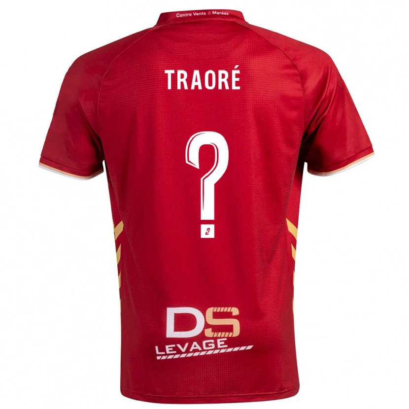 Danxen Damen Sadia Traoré #0 Burgunder Gold Auswärtstrikot Trikot 2025/26 T-Shirt Österreich