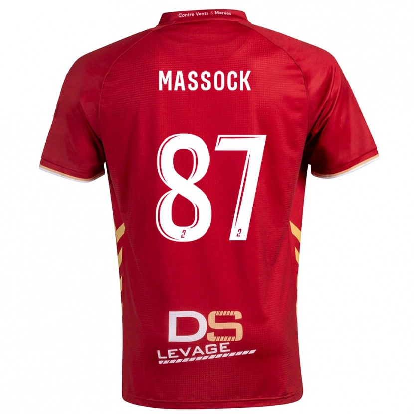 Danxen Damen Théna Massock #87 Burgunder Gold Auswärtstrikot Trikot 2025/26 T-Shirt Österreich