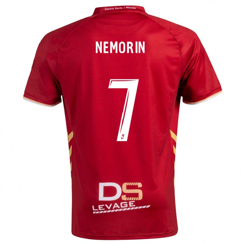 Danxen Damen Noah Nemorin #7 Burgunder Gold Auswärtstrikot Trikot 2025/26 T-Shirt Österreich