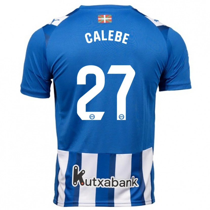 Danxen Kinder Calebe #27 Blau Weiß Heimtrikot Trikot 2025/26 T-Shirt Österreich