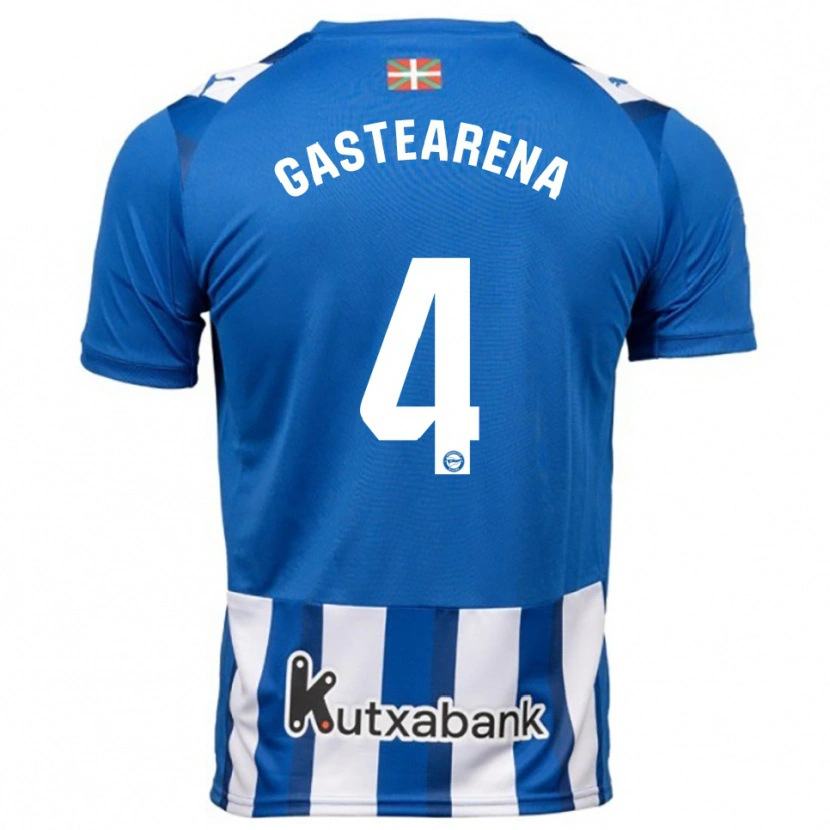 Danxen Kinder Itziar Gastearena #4 Blau Weiß Heimtrikot Trikot 2025/26 T-Shirt Österreich