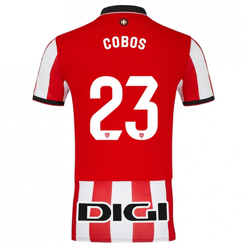 Danxen Kinder Alain Cobos #23 Rot Weiß Heimtrikot Trikot 2025/26 T-Shirt Österreich