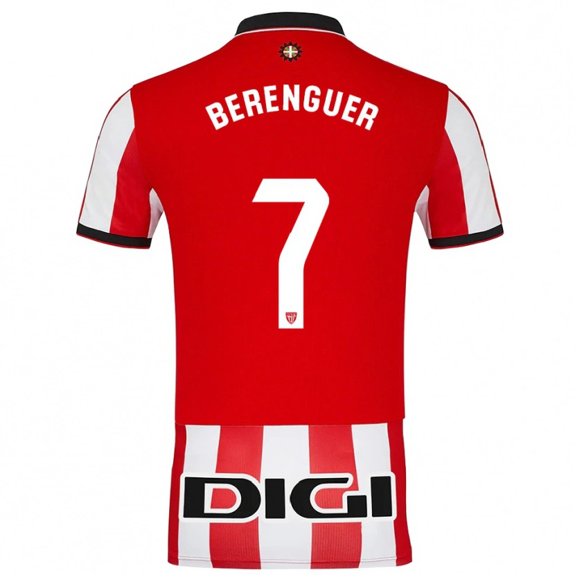 Danxen Kinder Álex Berenguer #7 Rot Weiß Heimtrikot Trikot 2025/26 T-Shirt Österreich