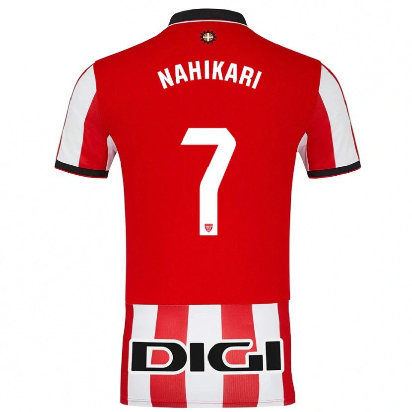 Danxen Kinder Nahikari Garcia Perez #7 Rot Weiß Heimtrikot Trikot 2025/26 T-Shirt Österreich