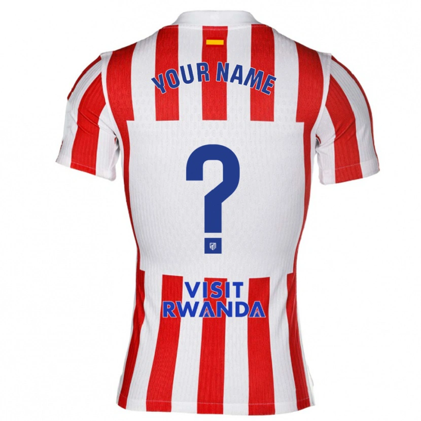Danxen Kinder Ihren Namen #0 Rot Weiß Heimtrikot Trikot 2025/26 T-Shirt Österreich