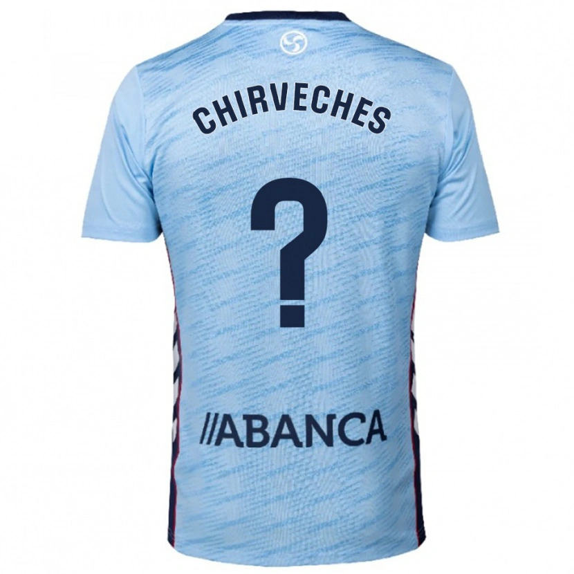 Danxen Kinder Raúl Chirveches #0 Himmelblau Rot Heimtrikot Trikot 2025/26 T-Shirt Österreich