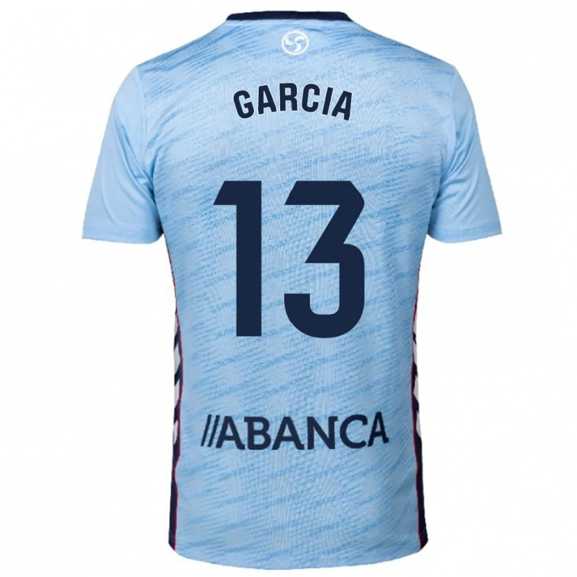 Danxen Kinder Raul Garcia #13 Himmelblau Rot Heimtrikot Trikot 2025/26 T-Shirt Österreich