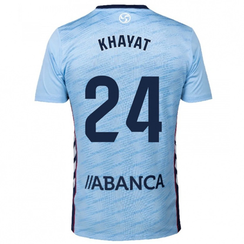 Danxen Kinder Anthony Khayat #24 Himmelblau Rot Heimtrikot Trikot 2025/26 T-Shirt Österreich
