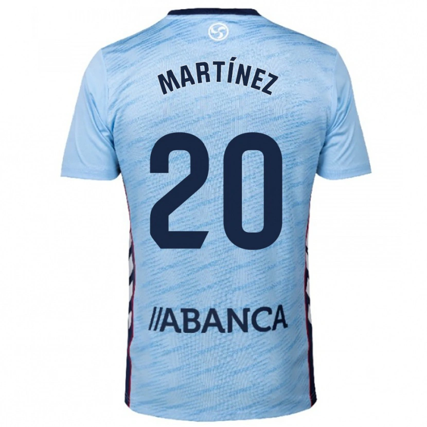 Danxen Kinder Lara Martínez #20 Himmelblau Rot Heimtrikot Trikot 2025/26 T-Shirt Österreich