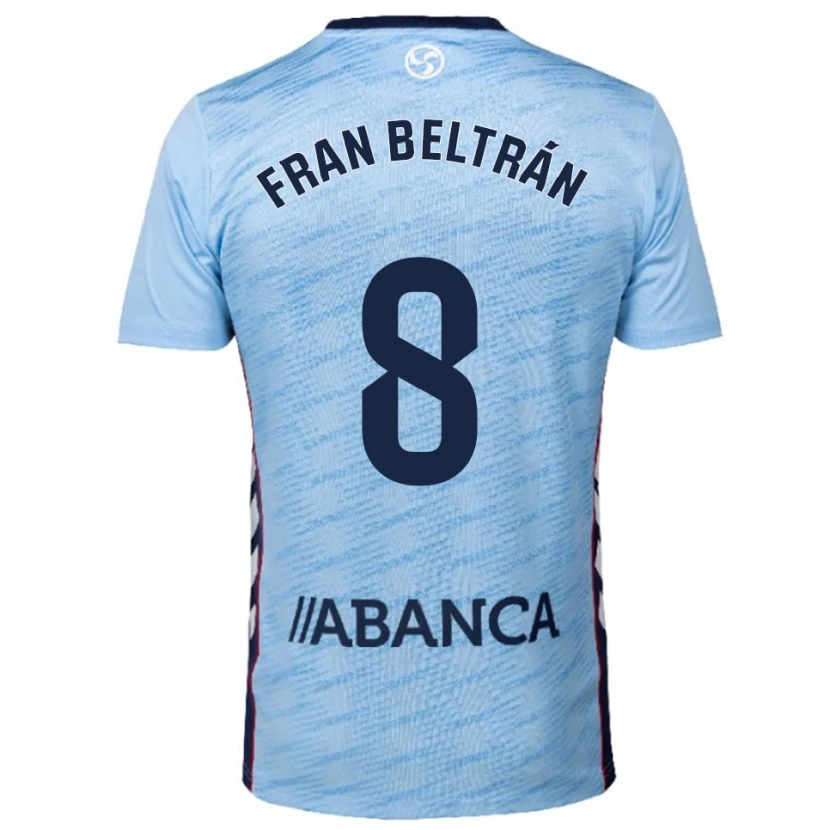 Danxen Kinder Fran Beltrán #8 Himmelblau Rot Heimtrikot Trikot 2025/26 T-Shirt Österreich