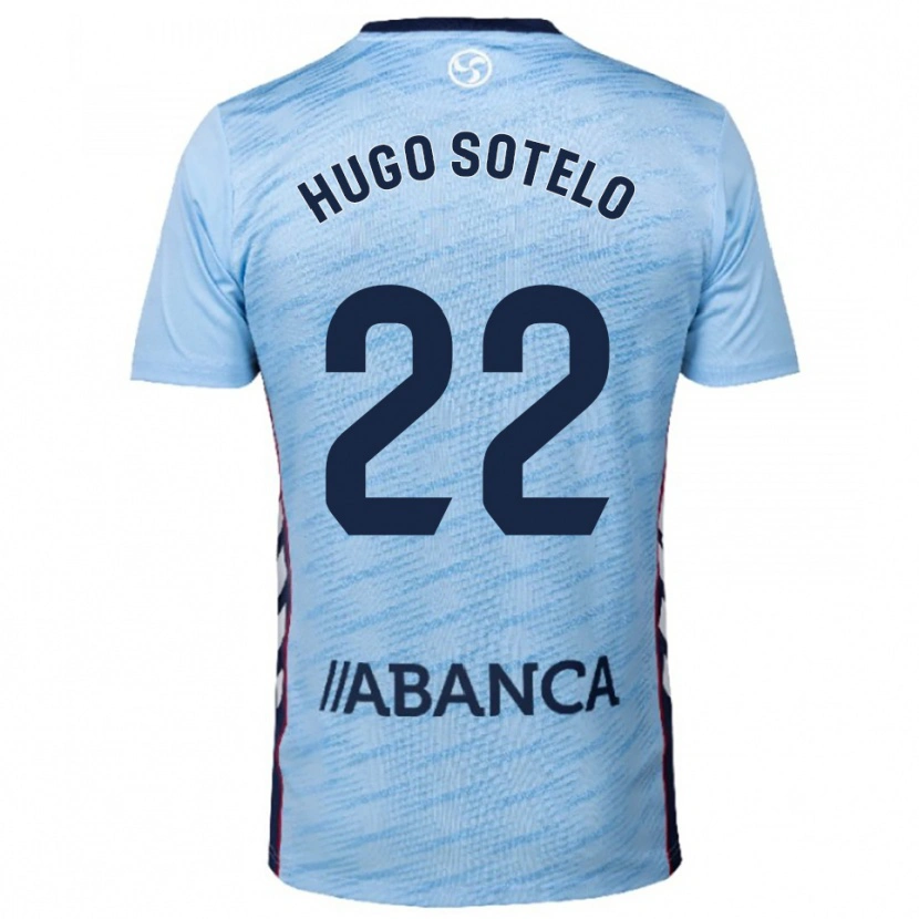 Danxen Kinder Hugo Sotelo #22 Himmelblau Rot Heimtrikot Trikot 2025/26 T-Shirt Österreich