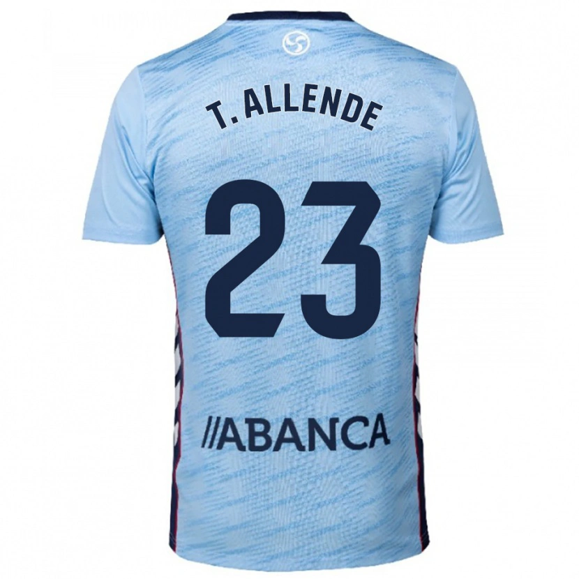 Danxen Kinder Tadeo Allende #23 Himmelblau Rot Heimtrikot Trikot 2025/26 T-Shirt Österreich