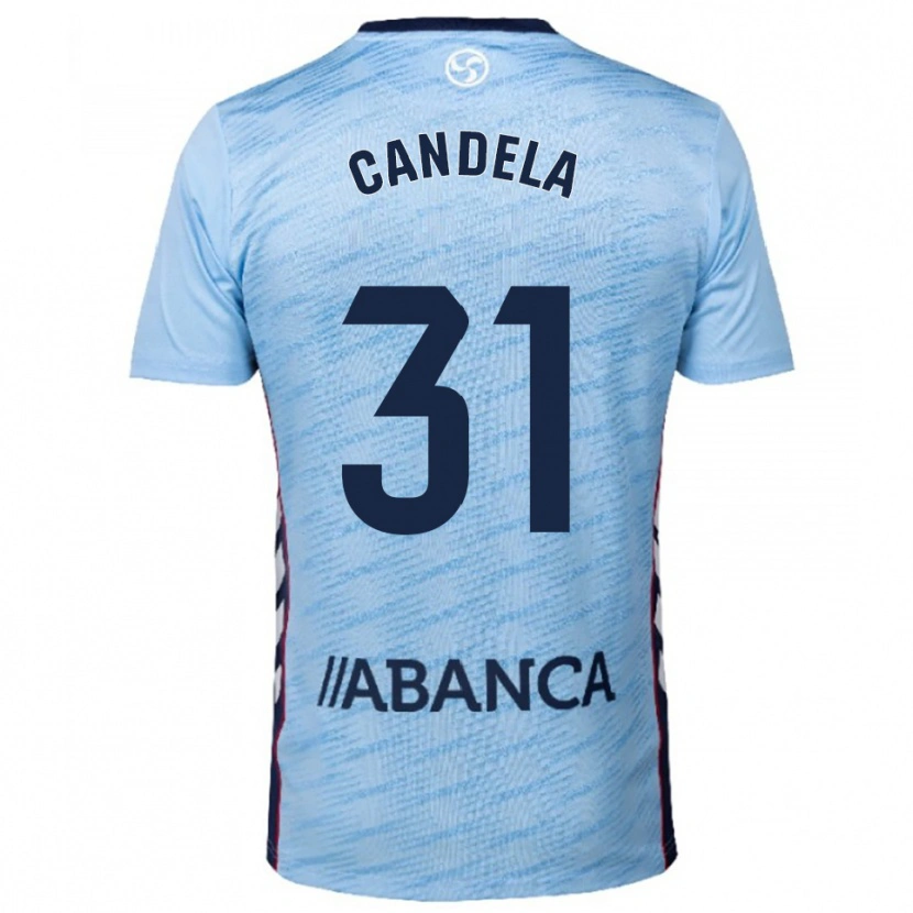 Danxen Kinder Candela Rodríguez #31 Himmelblau Rot Heimtrikot Trikot 2025/26 T-Shirt Österreich