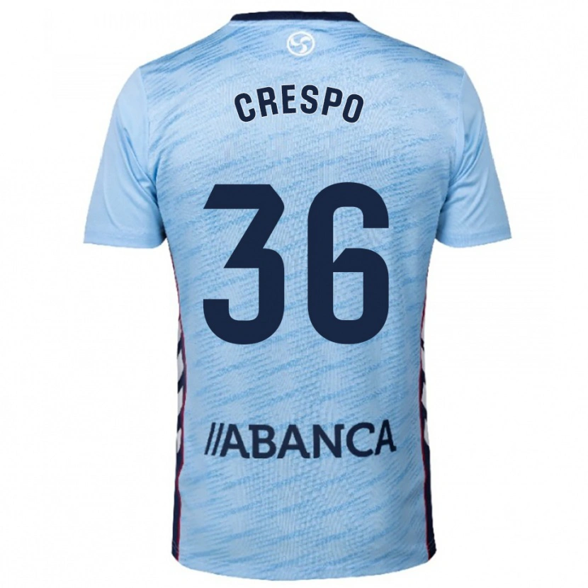 Danxen Kinder Yoel Crespo #36 Himmelblau Rot Heimtrikot Trikot 2025/26 T-Shirt Österreich