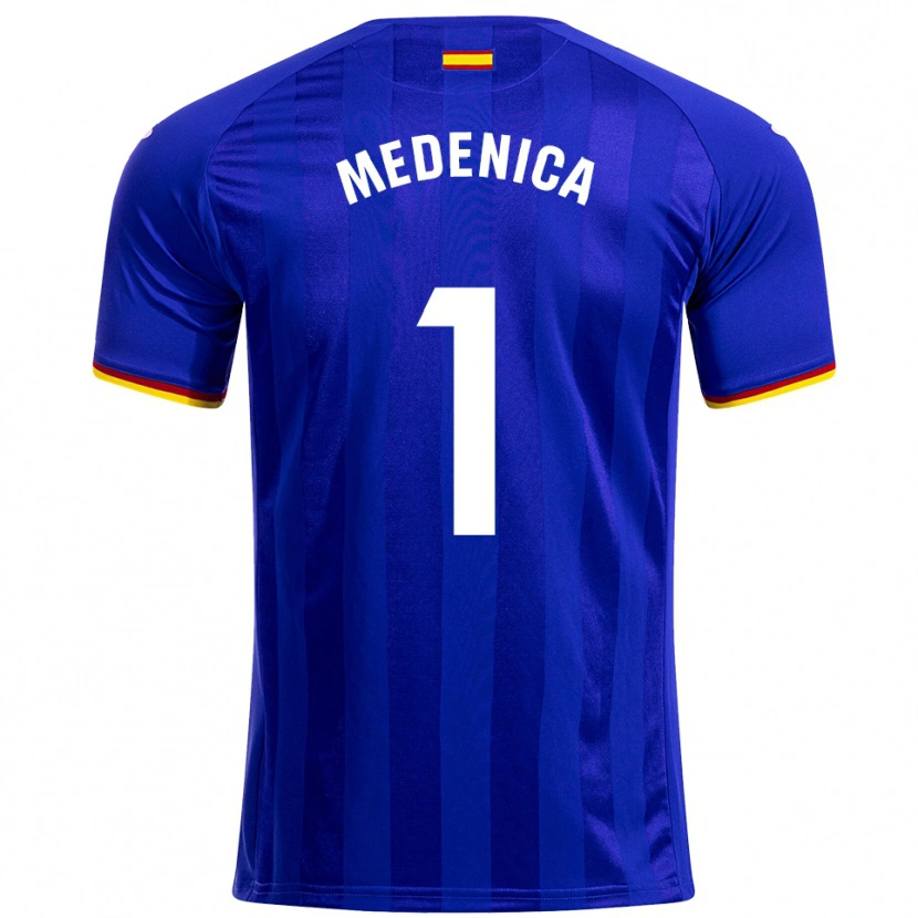 Danxen Kinder Djordjije Medenica #1 Blau Rot Gelb Heimtrikot Trikot 2025/26 T-Shirt Österreich